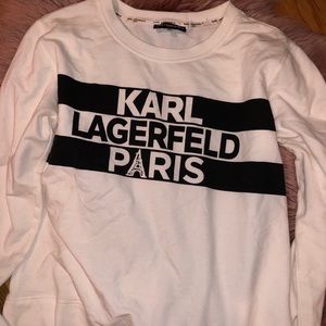 Karl lagerfeld crewneck sweatshirt